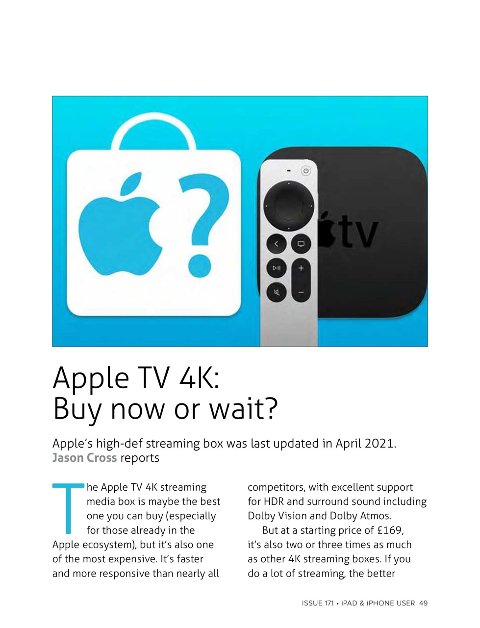 iPad and iPhone User Preview Pages