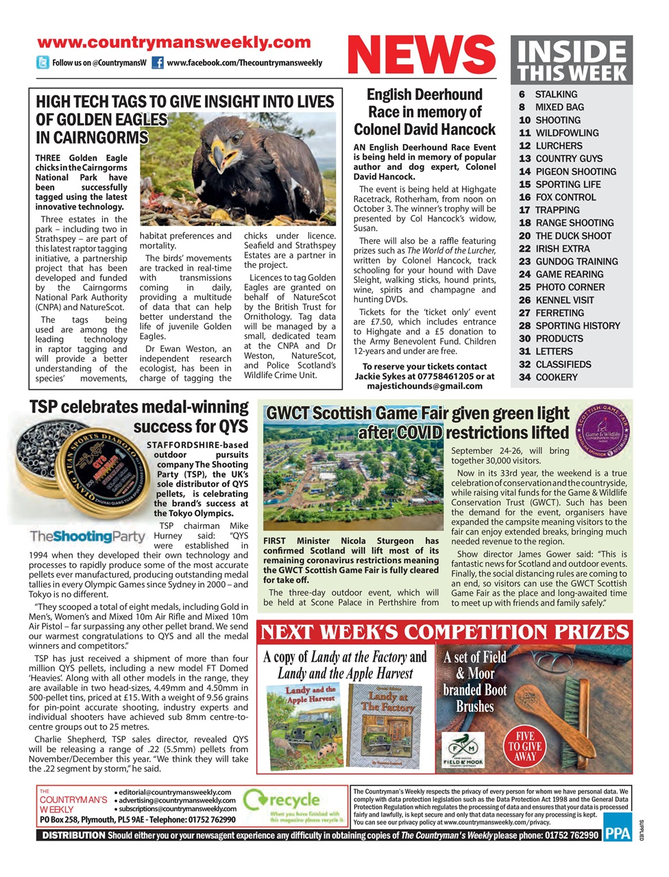 Countryman's Weekly Preview Pages