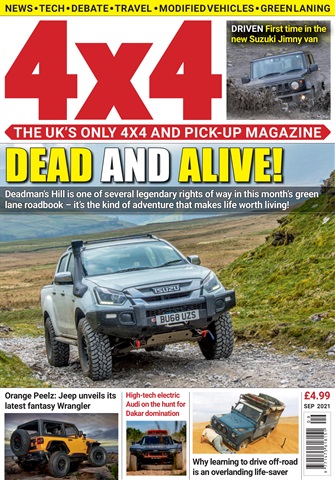 Overlander 4X4 issue September 2021