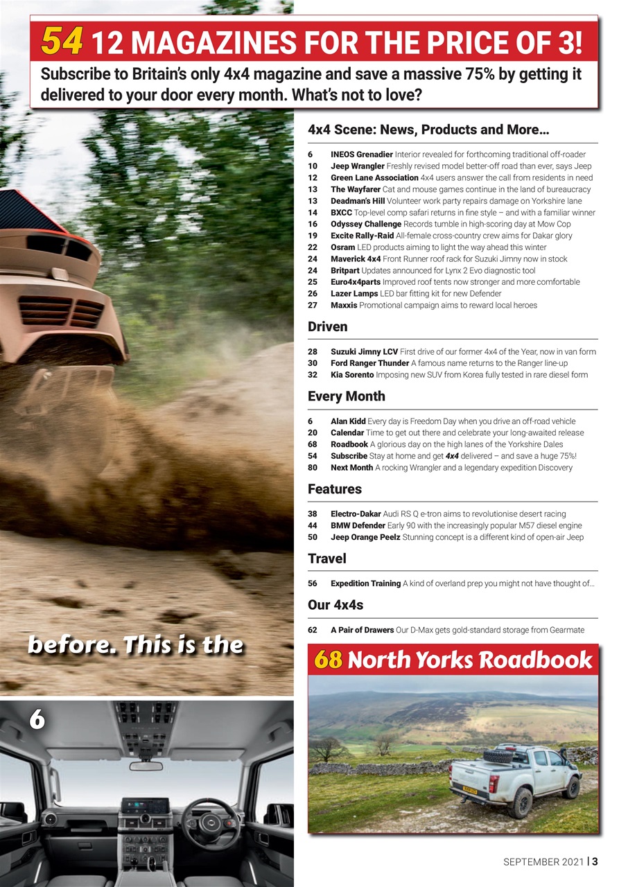 Overlander 4X4 Preview Pages