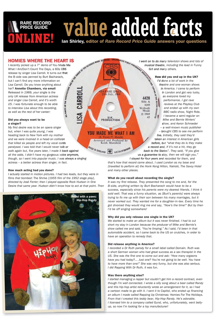 Record Collector Preview Pages