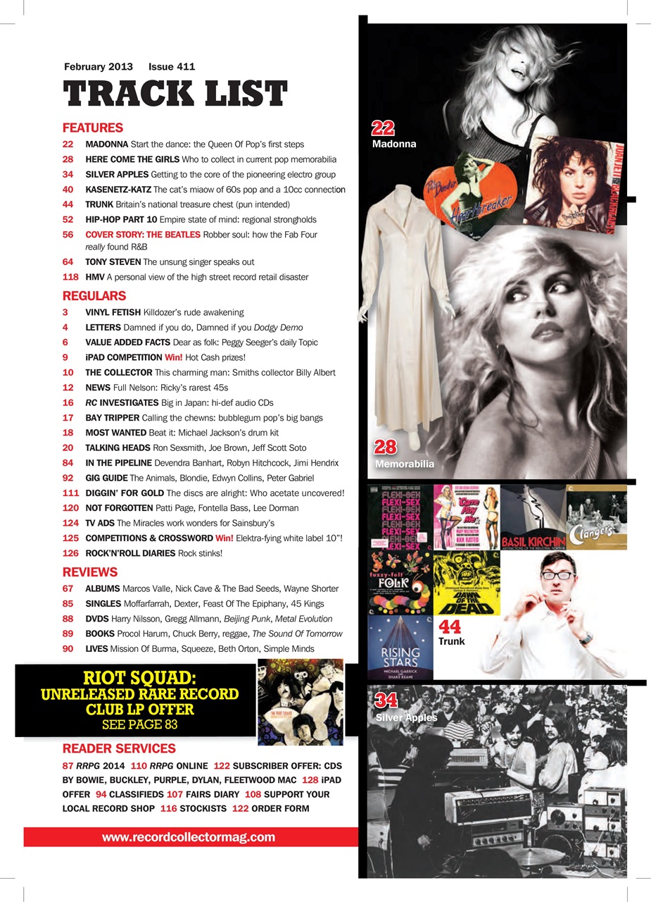 Record Collector Preview Pages