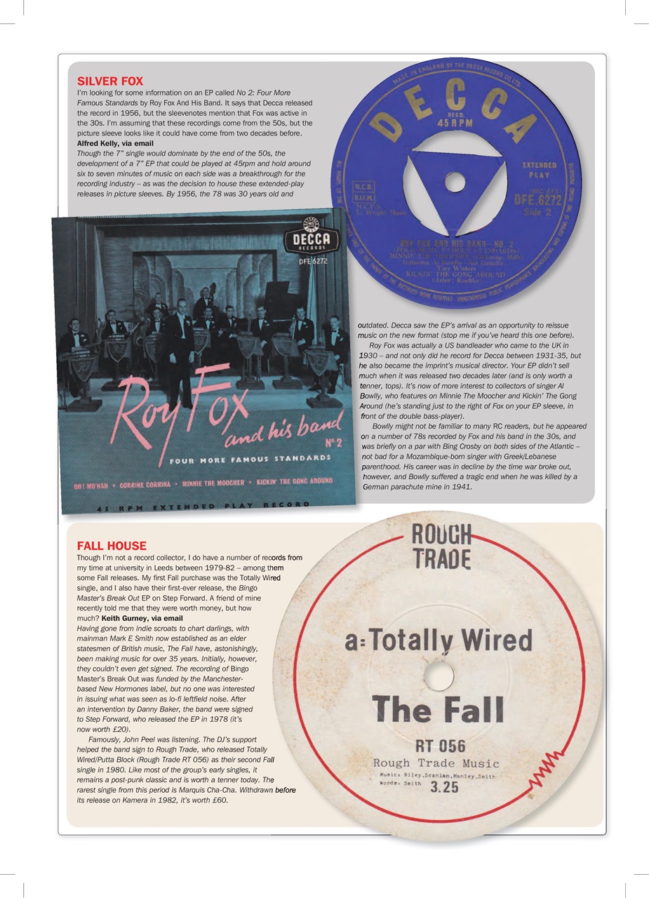 Record Collector Preview Pages