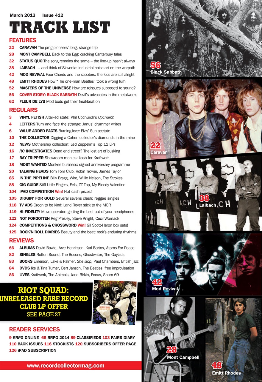 Record Collector Preview Pages