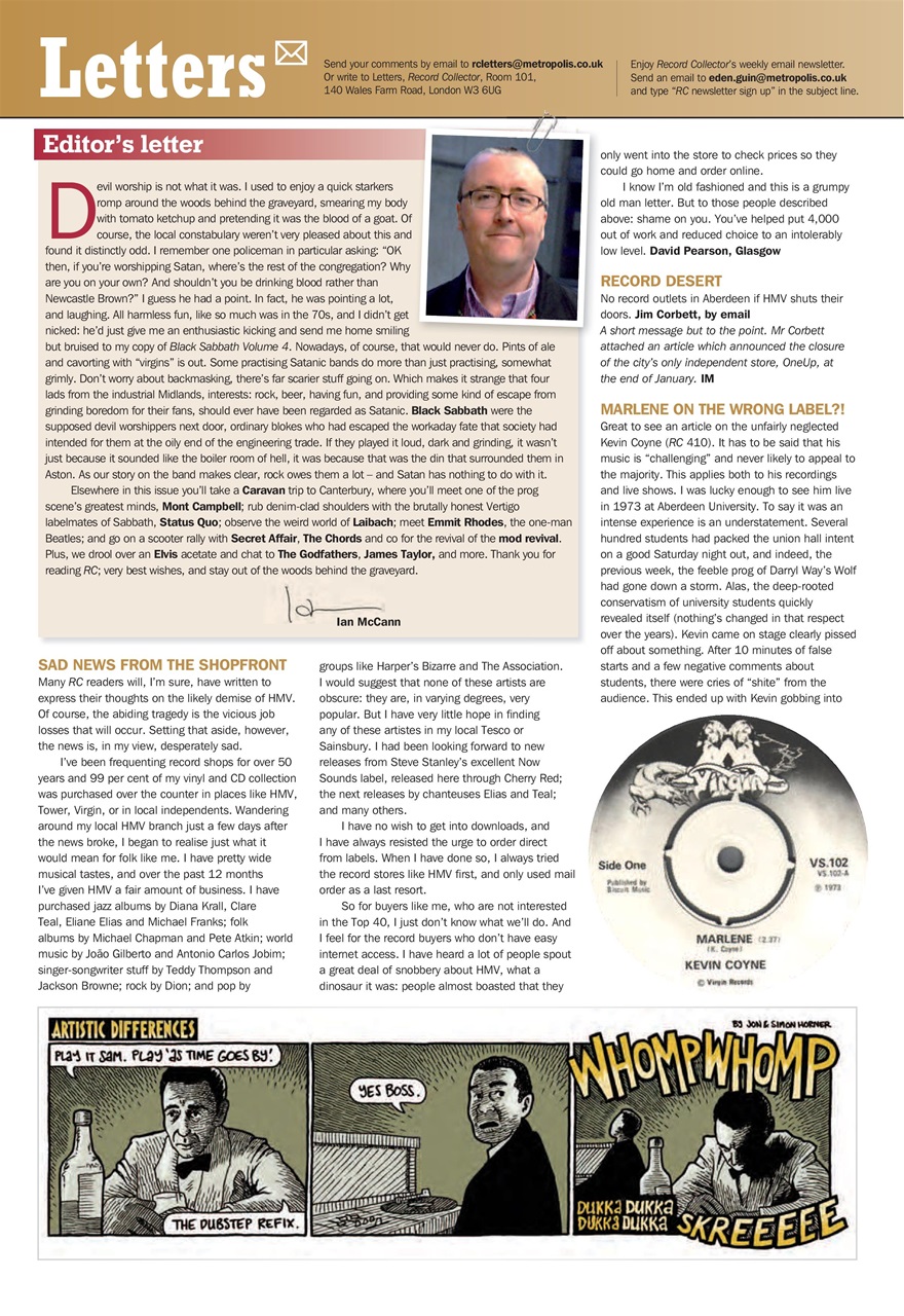 Record Collector Preview Pages