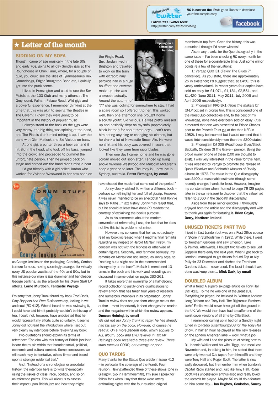 Record Collector Preview Pages