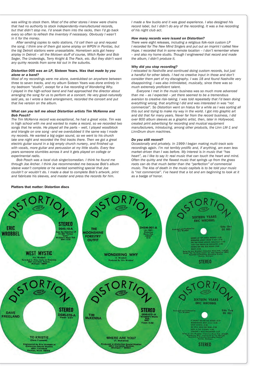 Record Collector Preview Pages