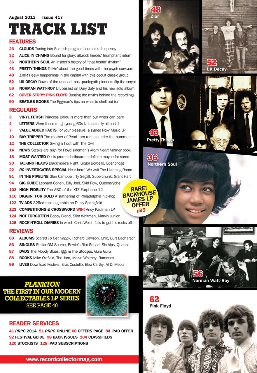 Record Collector Preview Pages