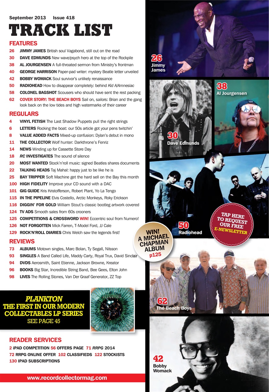 Record Collector Preview Pages