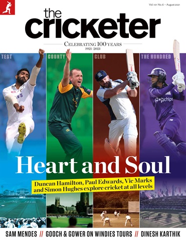 The Cricketer Magazine issue Summer 2021