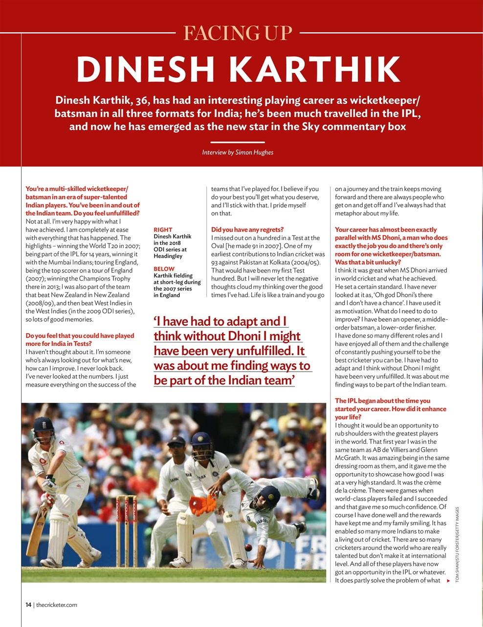 The Cricketer Magazine Preview Pages