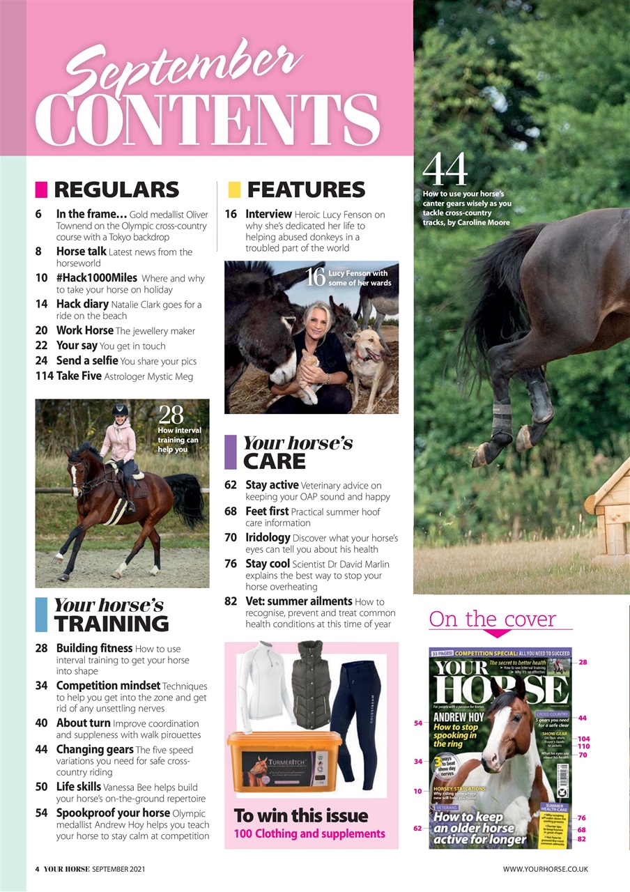 Your Horse Preview Pages