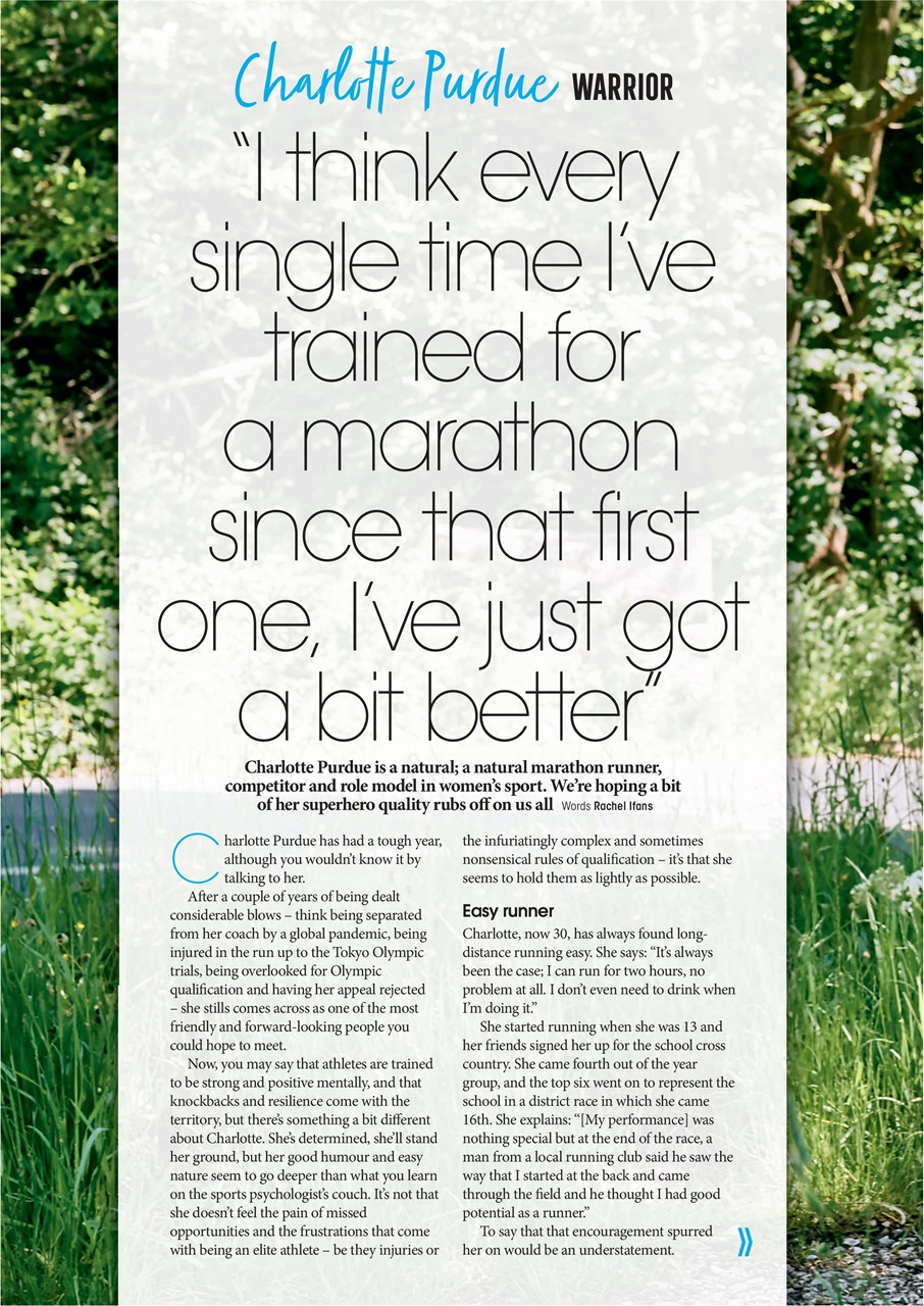 Women’s Running Preview Pages