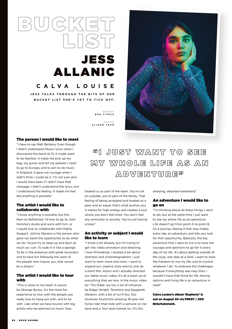 Rock Sound Magazine Preview Pages