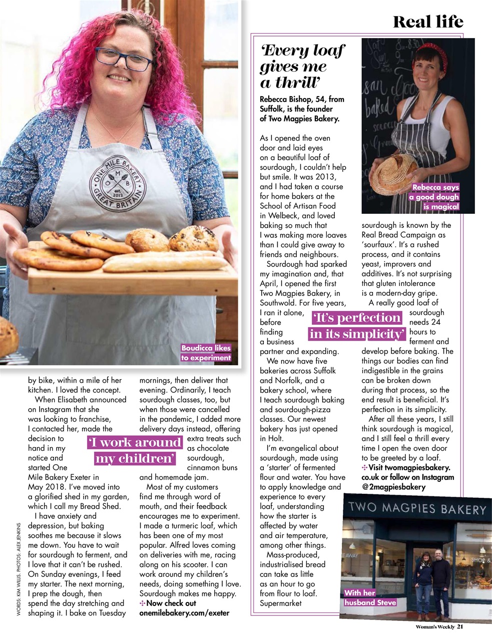 Woman's Weekly Preview Pages