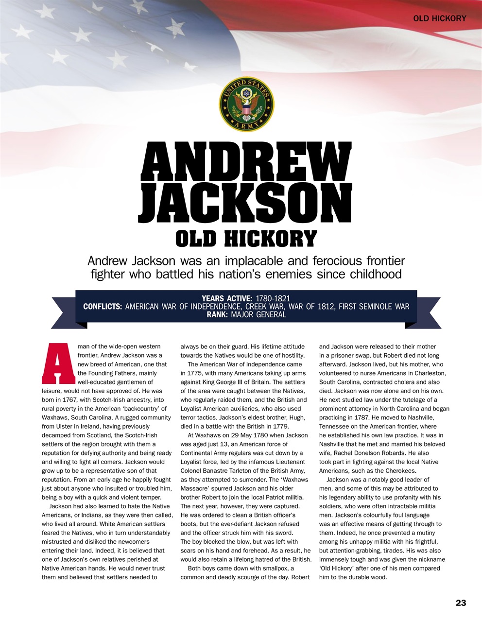 History of War Bookazine Preview Pages
