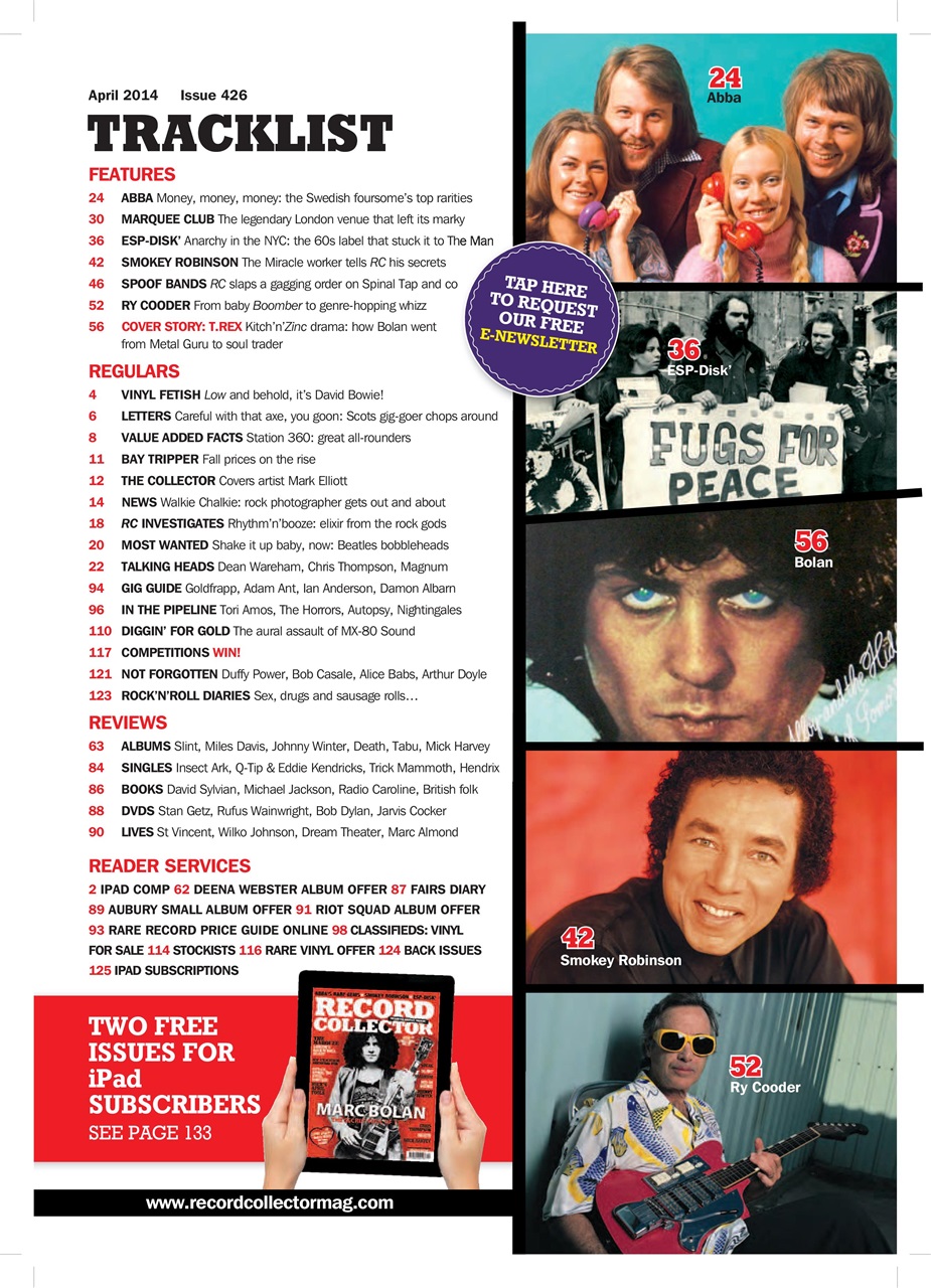 Record Collector Preview Pages