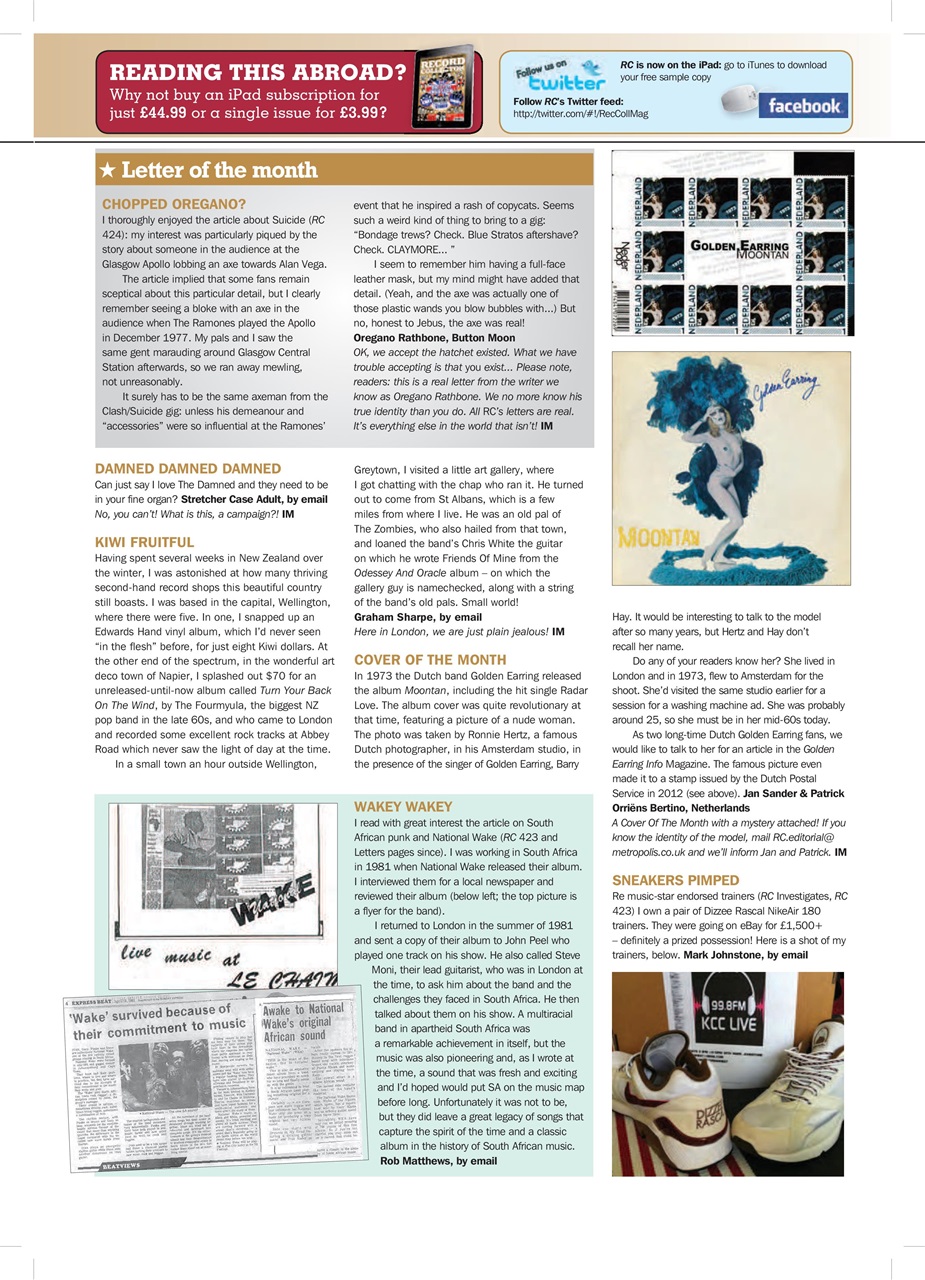 Record Collector Preview Pages