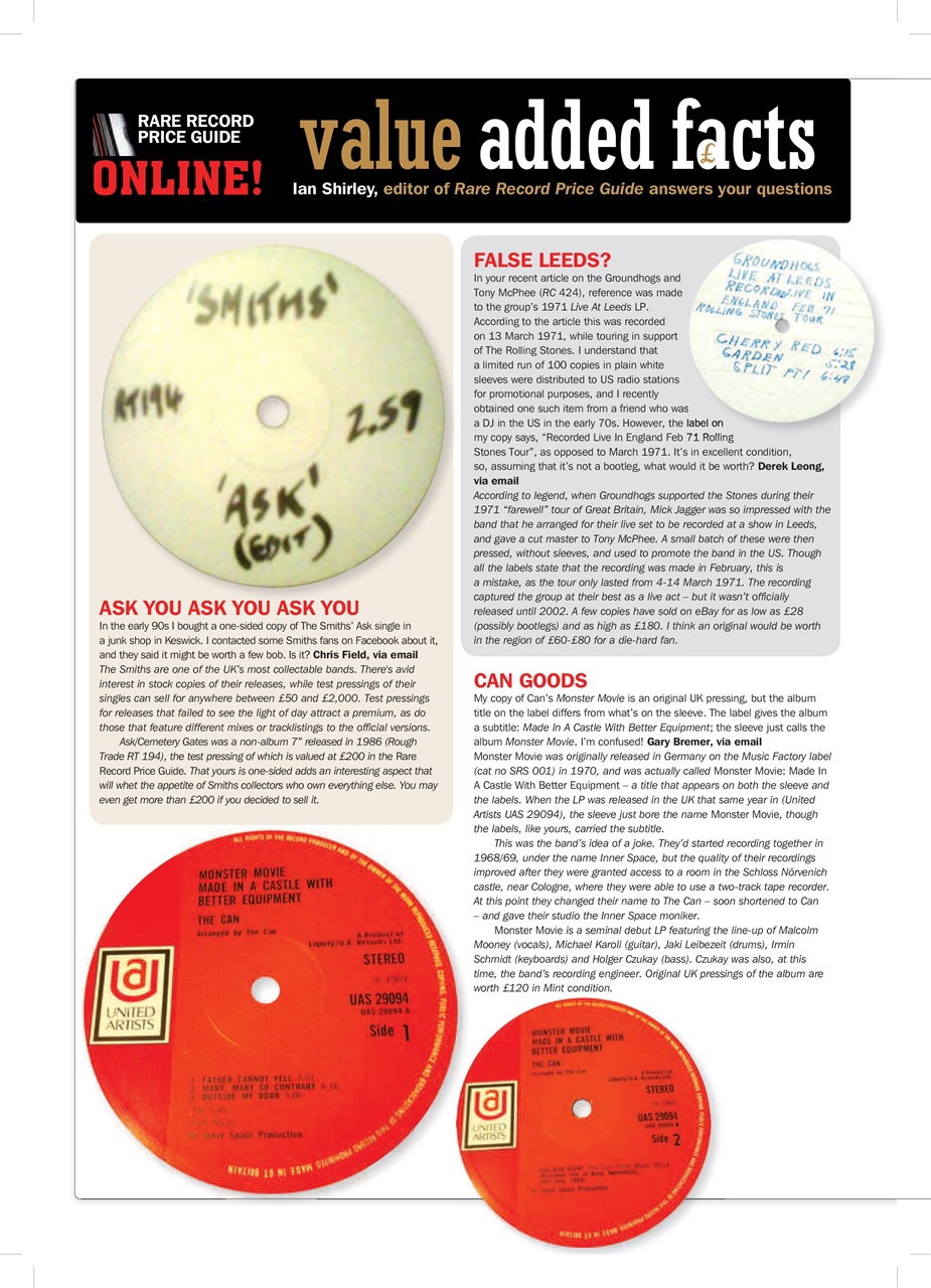Record Collector Preview Pages
