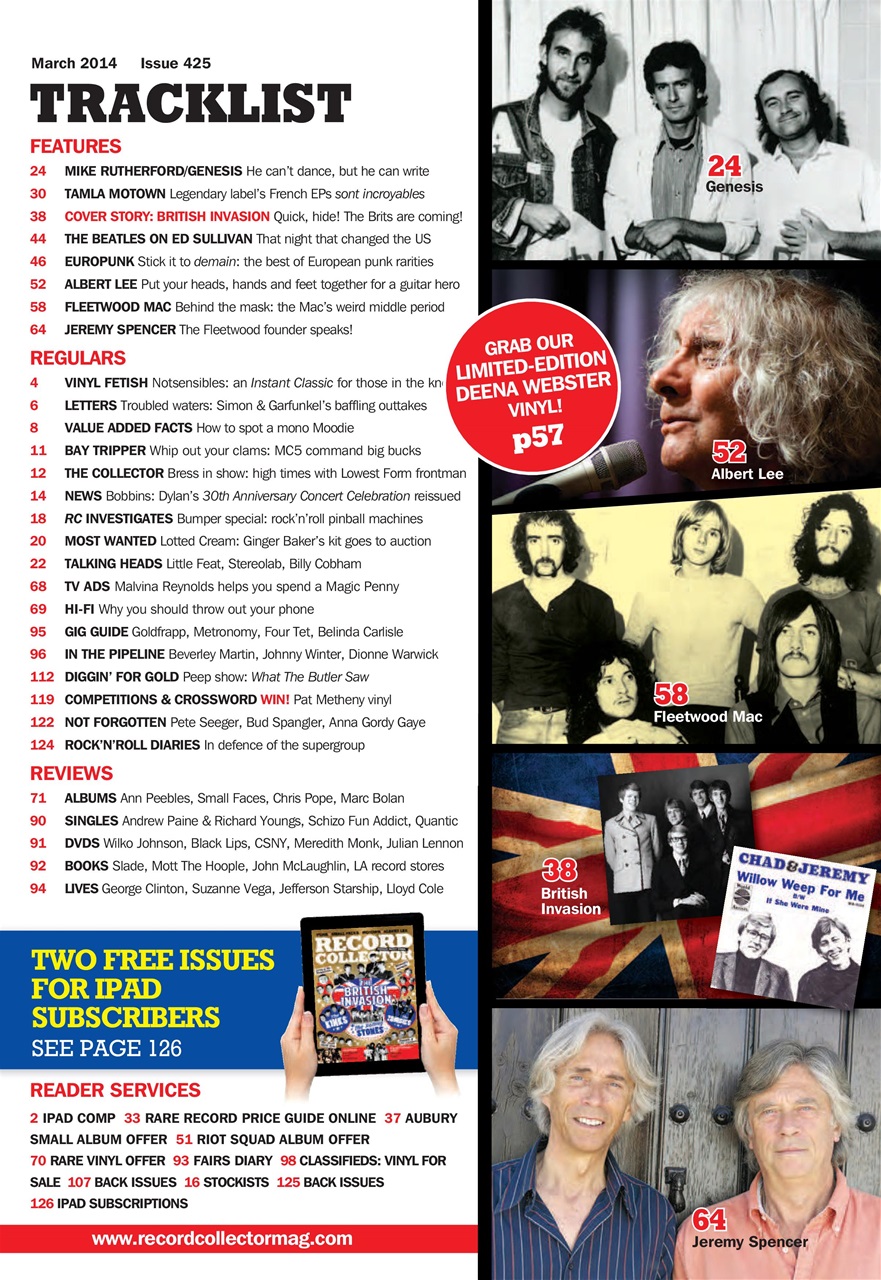 Record Collector Preview Pages