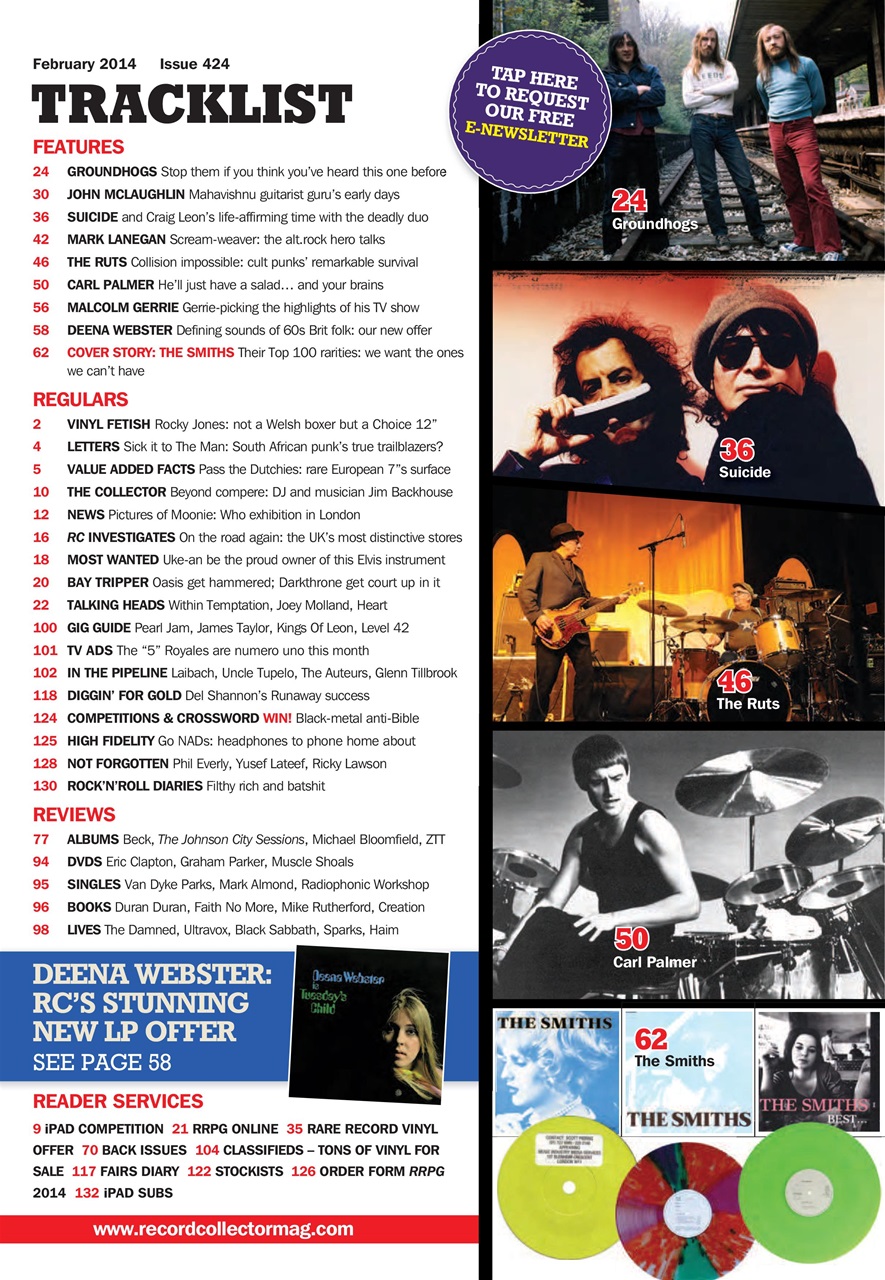 Record Collector Preview Pages