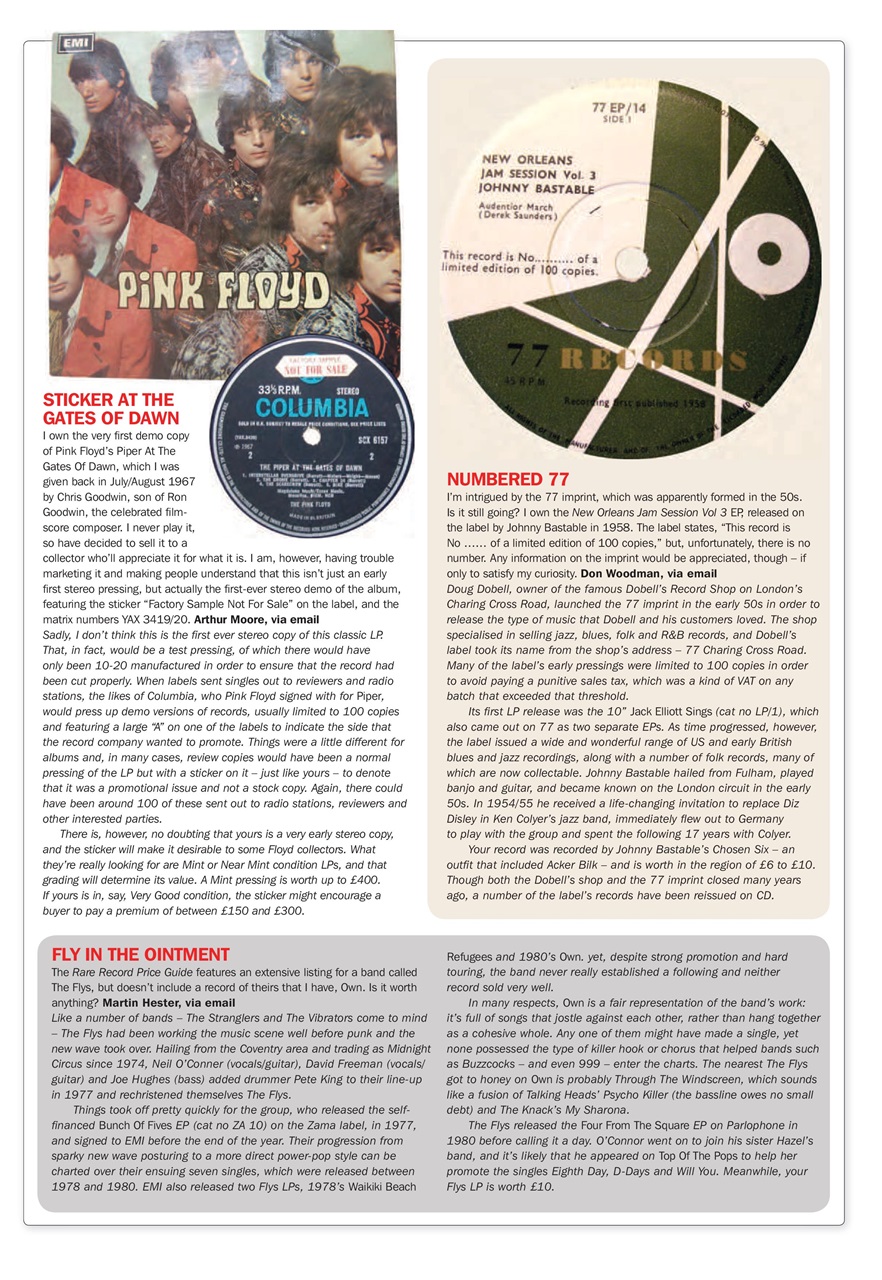 Record Collector Preview Pages