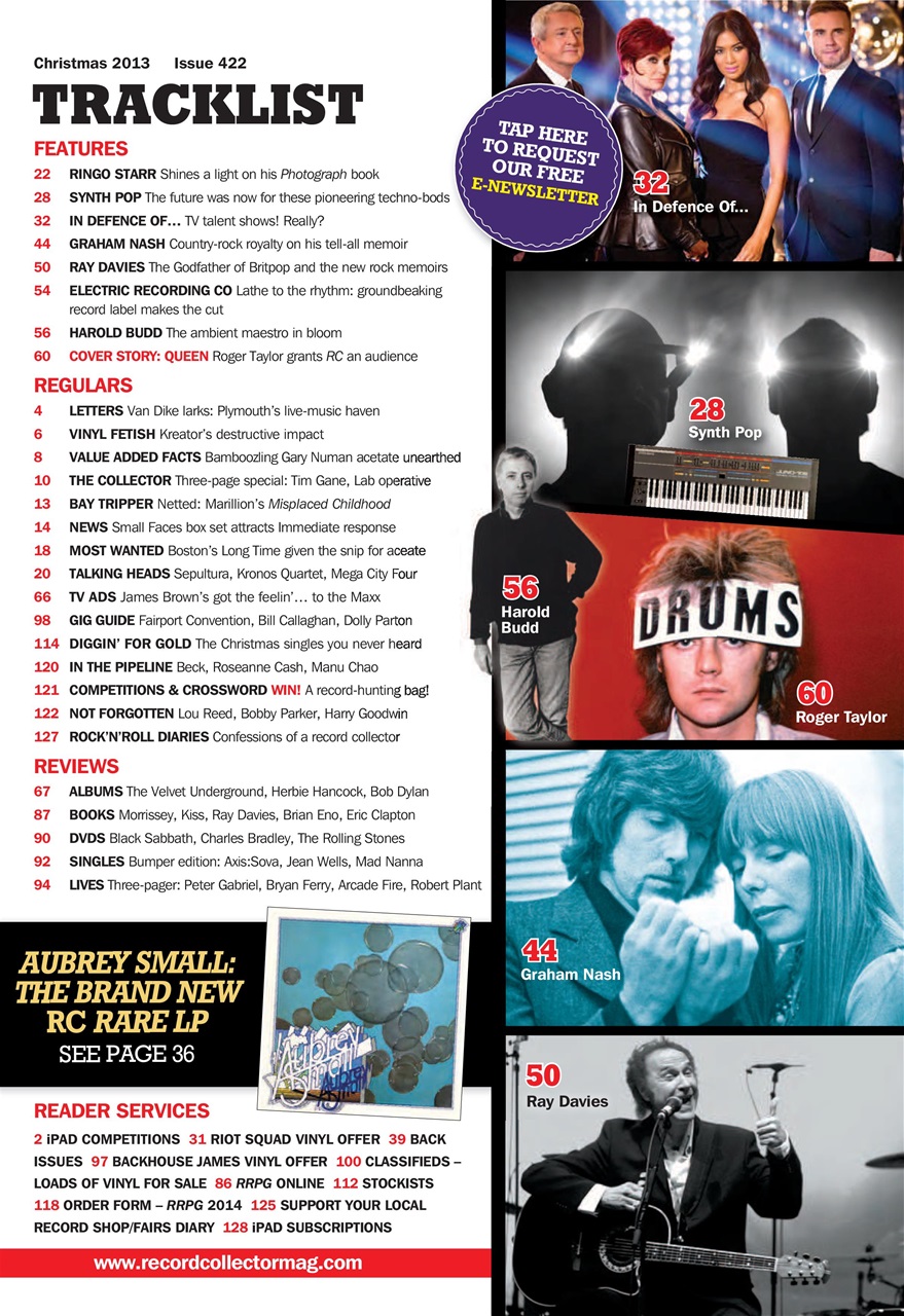 Record Collector Preview Pages