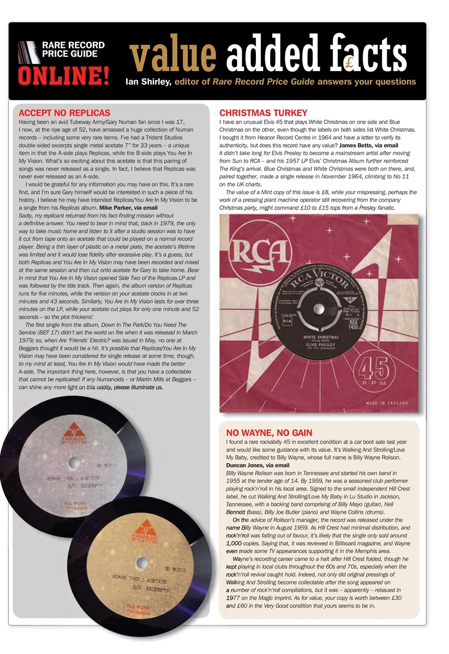 Record Collector Preview Pages