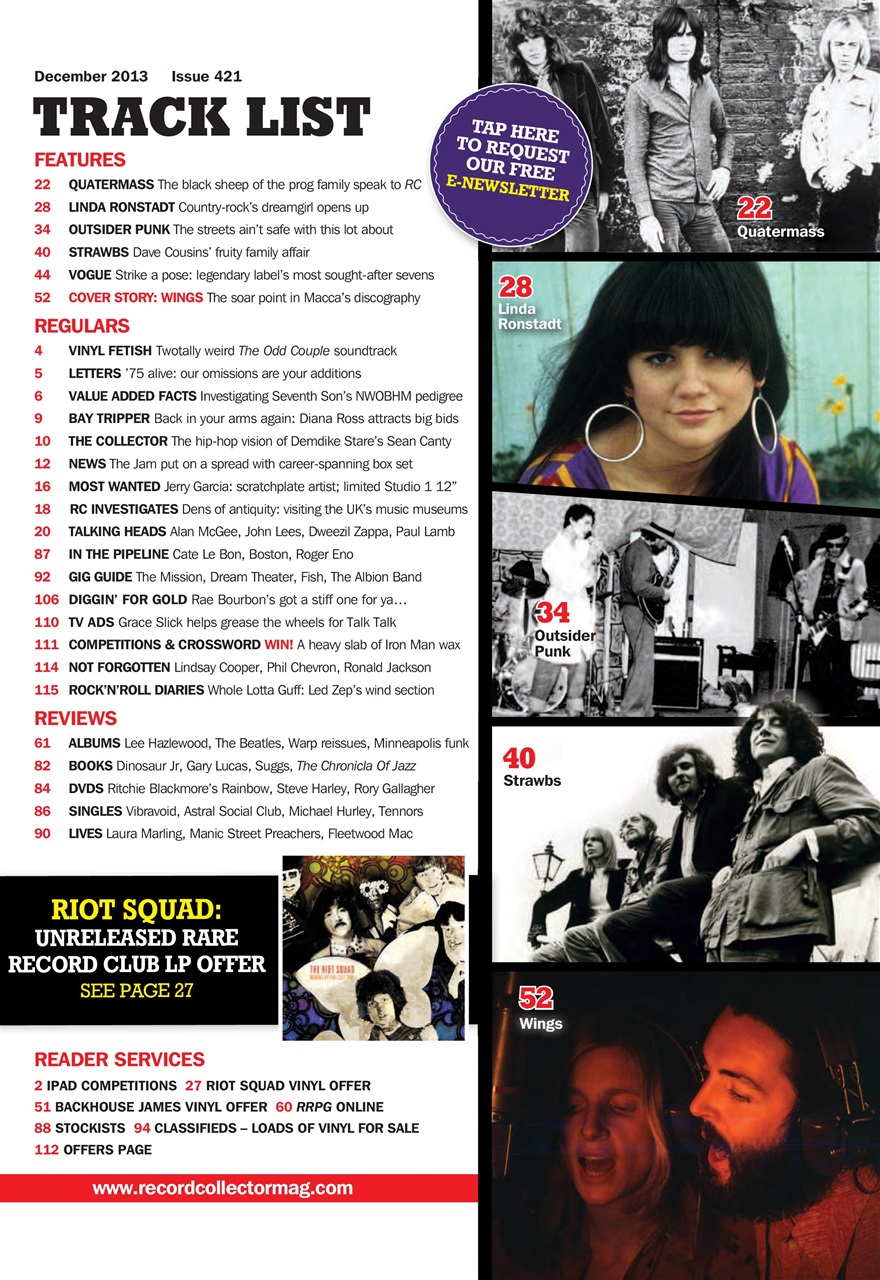 Record Collector Preview Pages