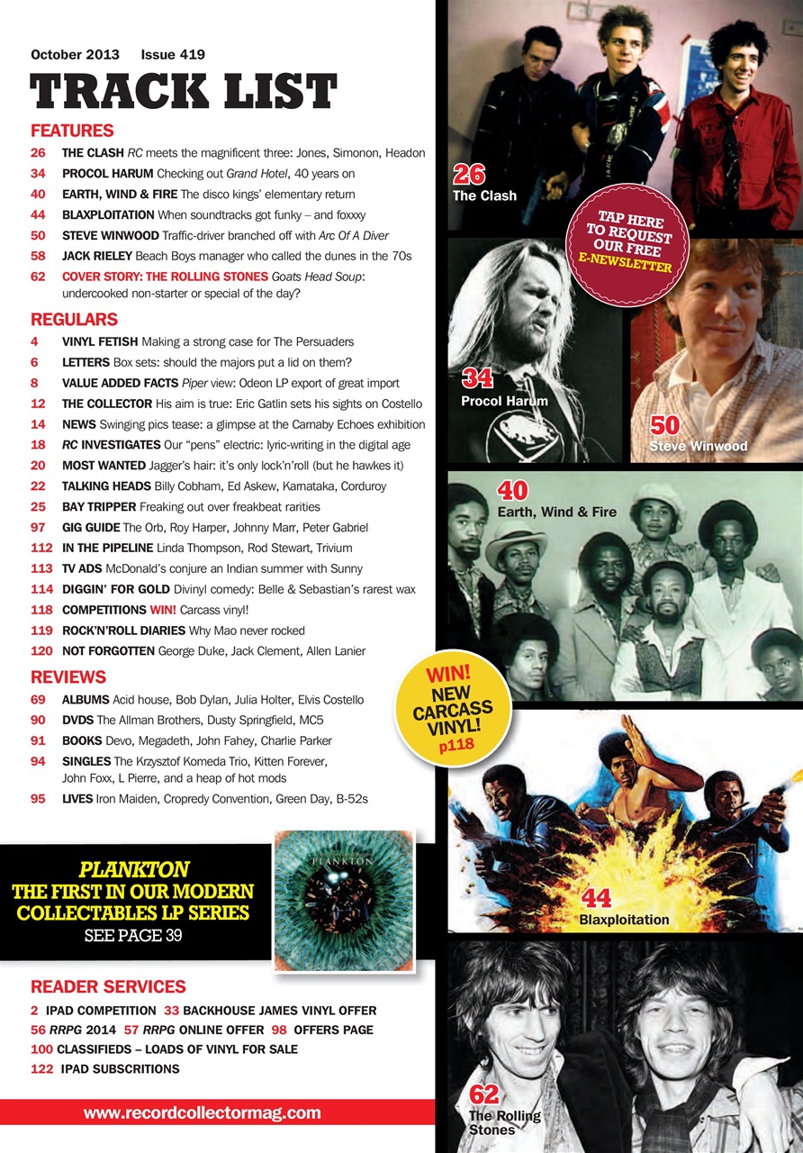 Record Collector Preview Pages