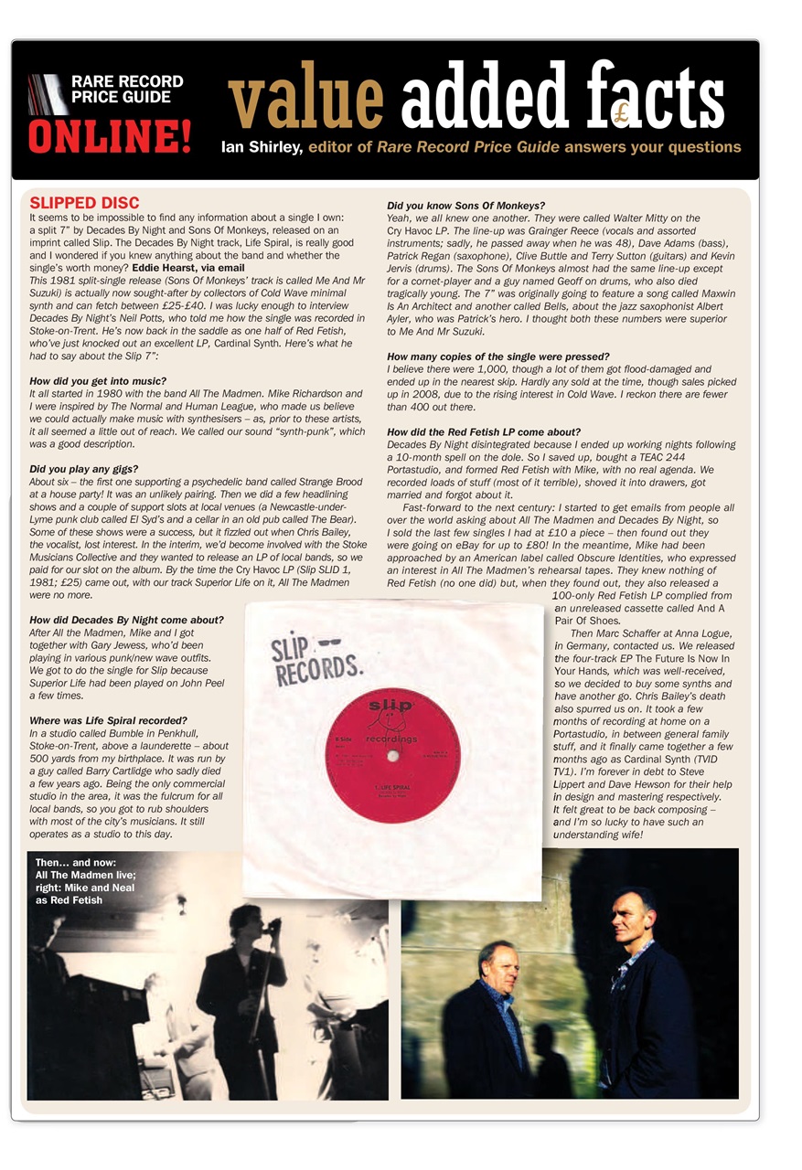 Record Collector Preview Pages