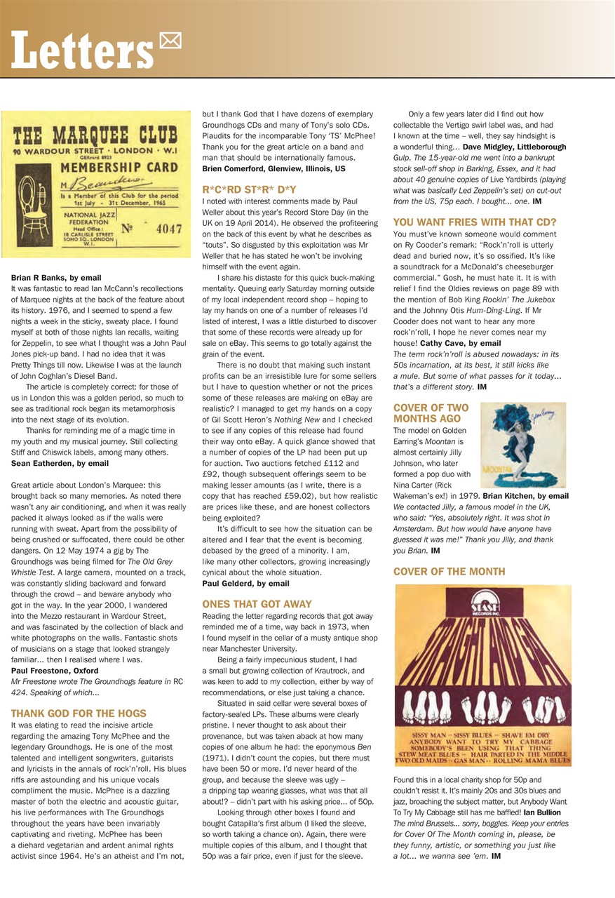 Record Collector Preview Pages