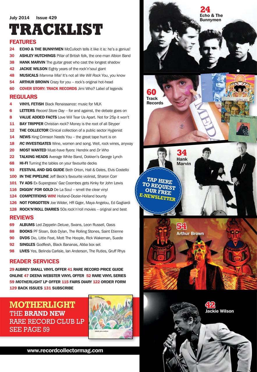 Record Collector Preview Pages