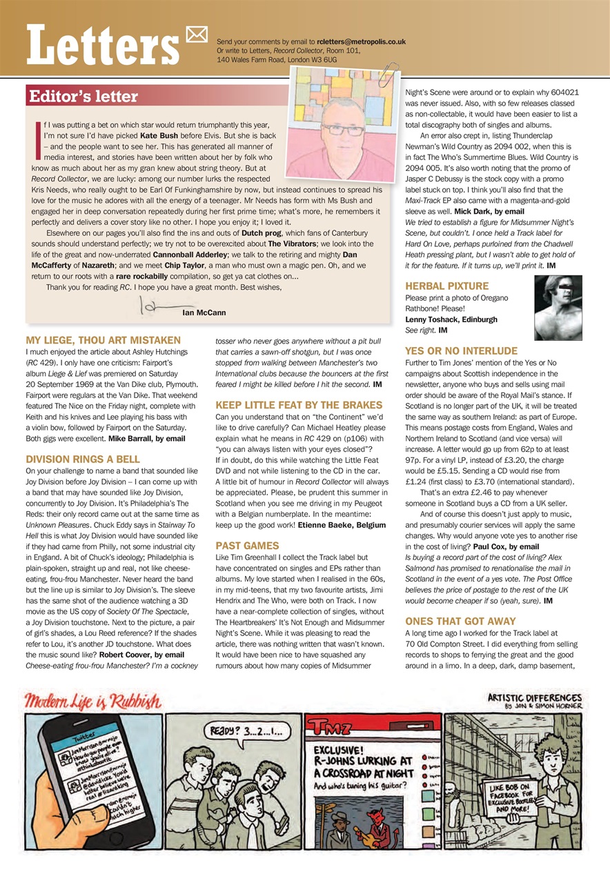 Record Collector Preview Pages