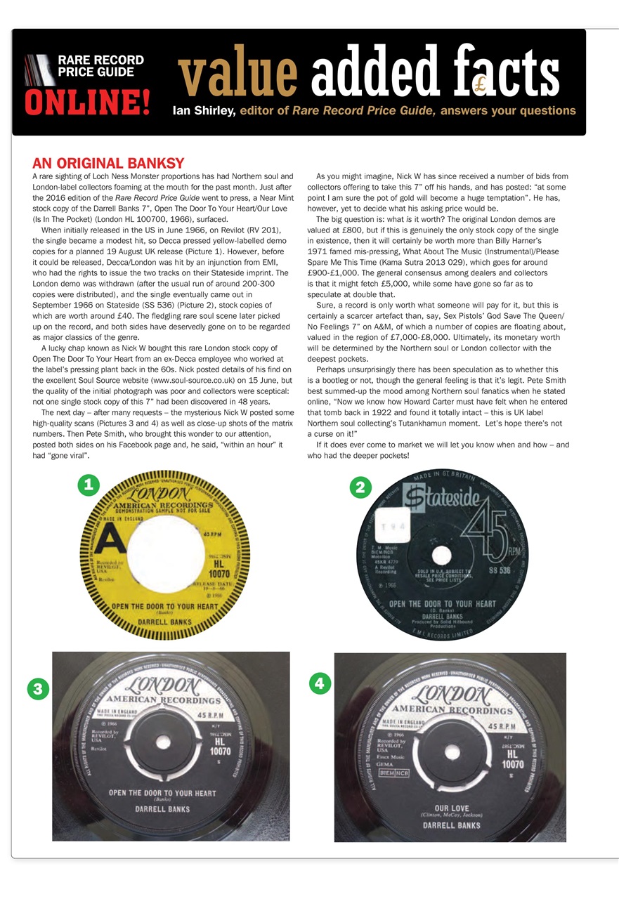 Record Collector Preview Pages