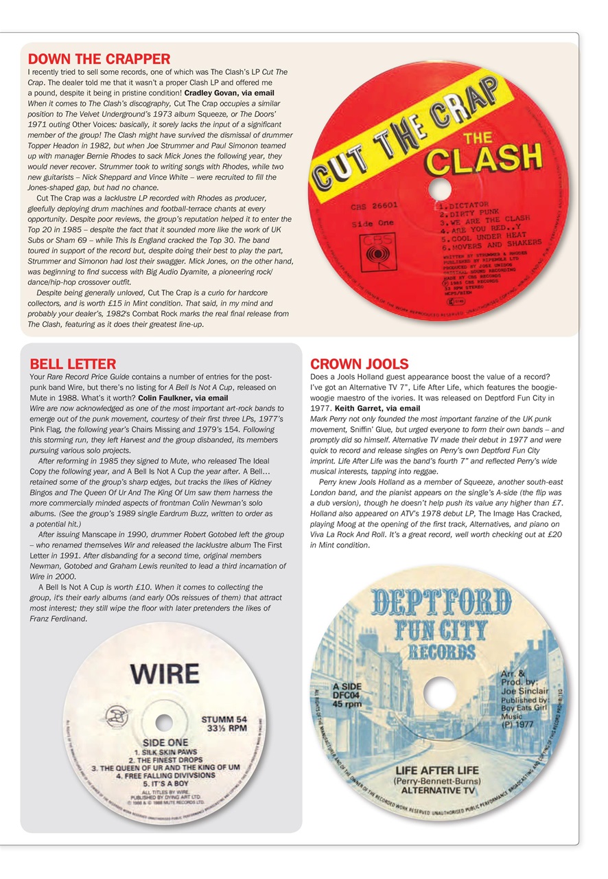 Record Collector Preview Pages
