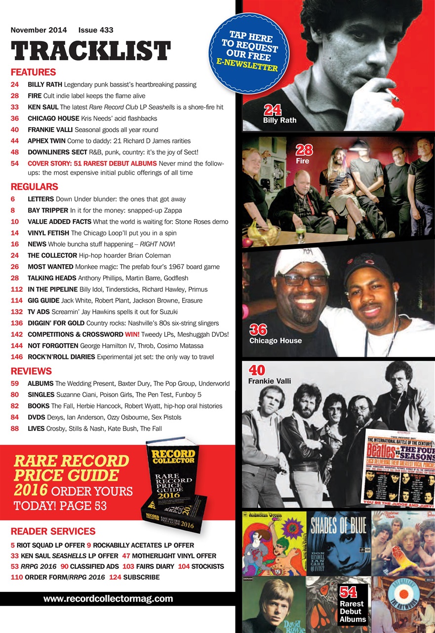 Record Collector Preview Pages