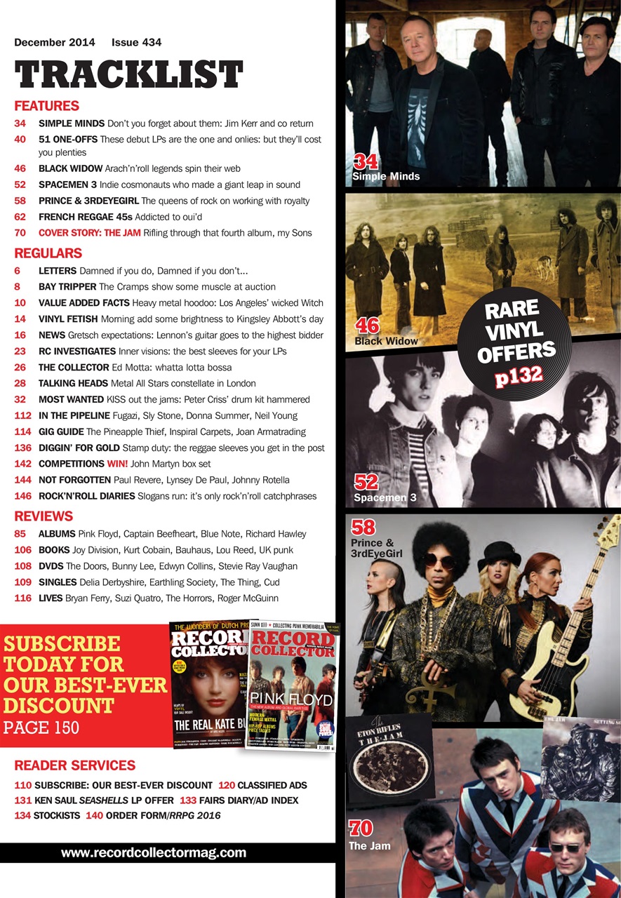 Record Collector Preview Pages