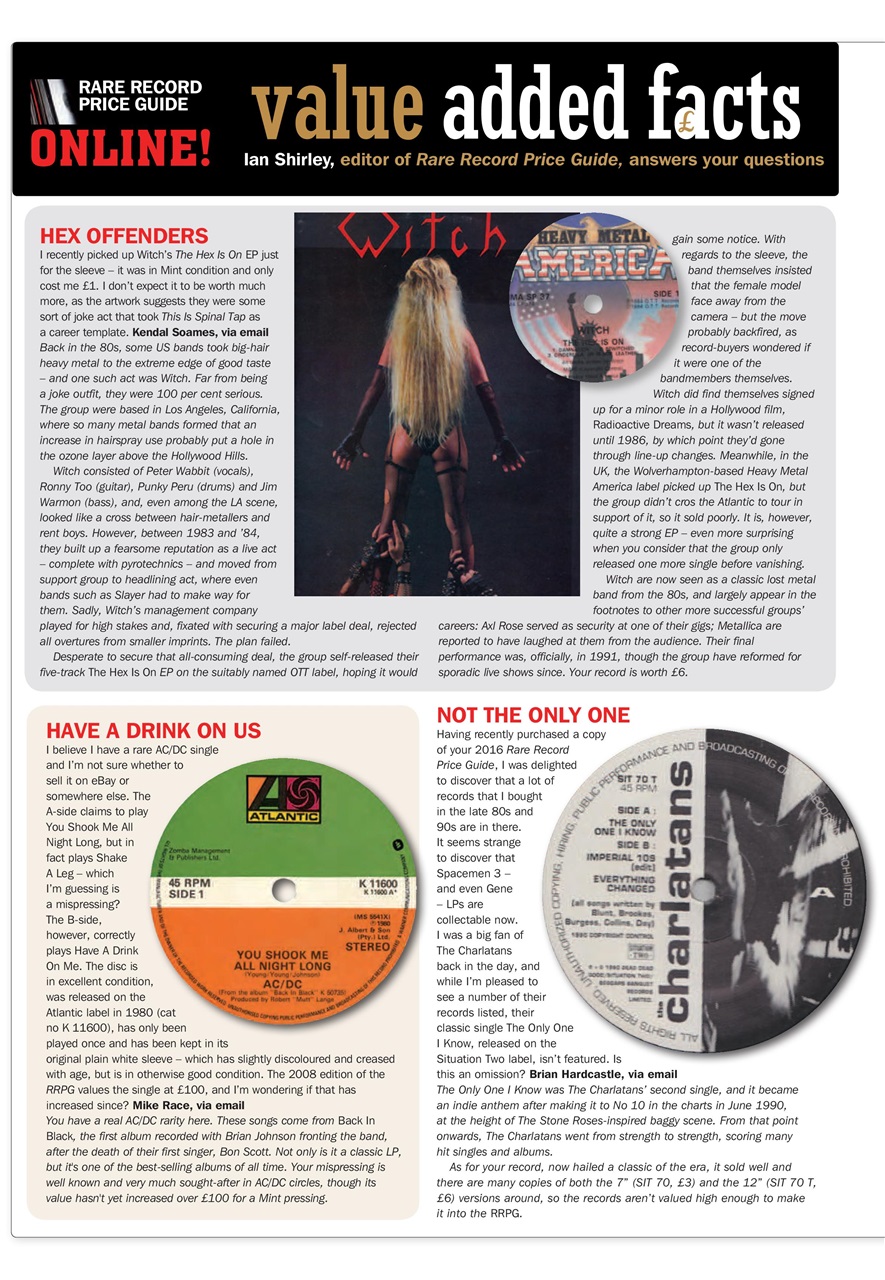 Record Collector Preview Pages