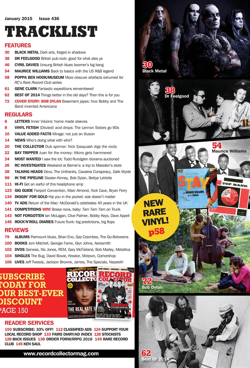 Record Collector Preview Pages