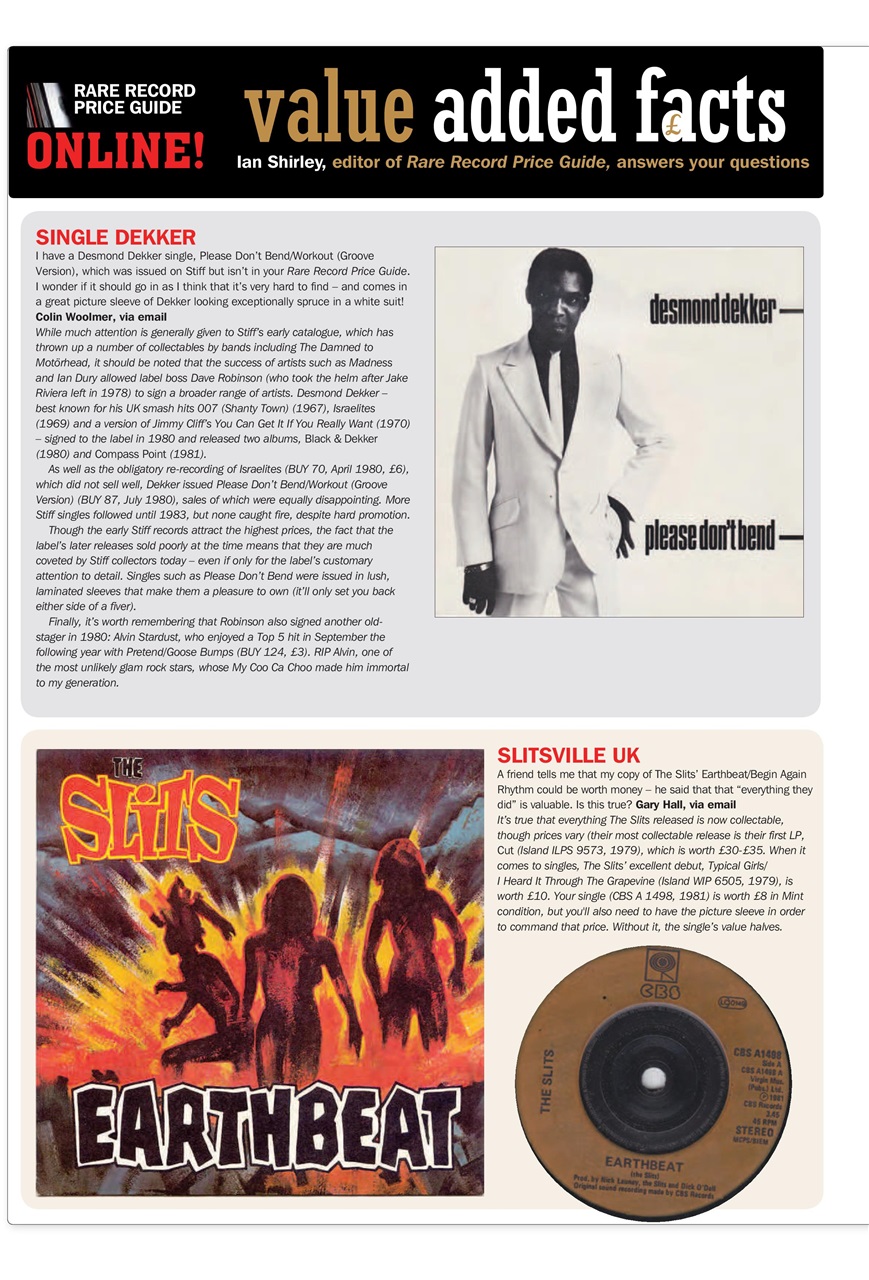 Record Collector Preview Pages