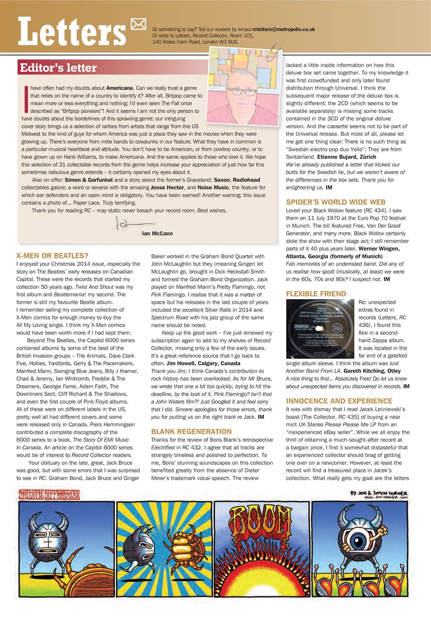 Record Collector Preview Pages