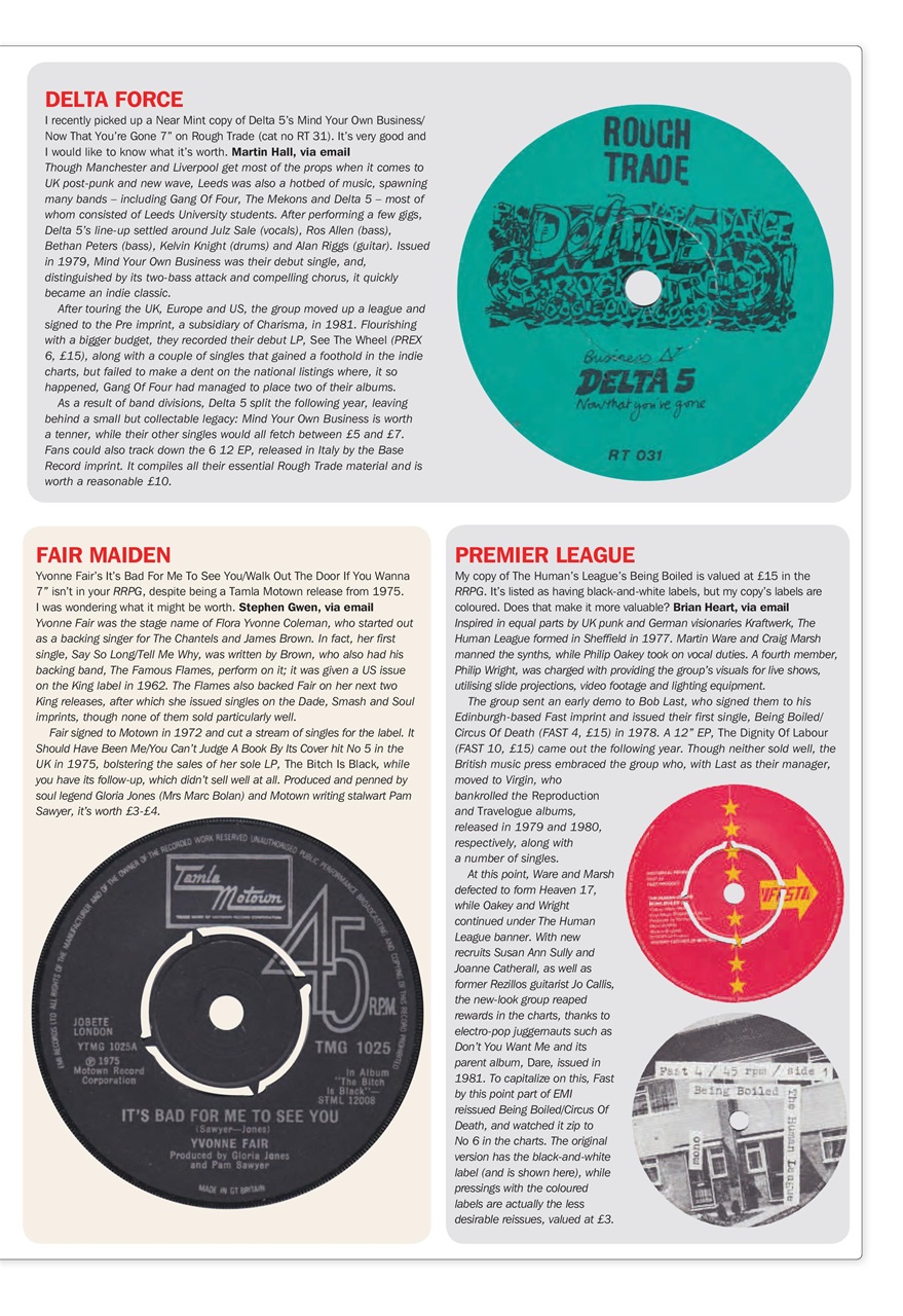 Record Collector Preview Pages