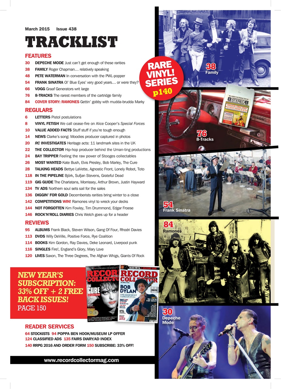 Record Collector Preview Pages