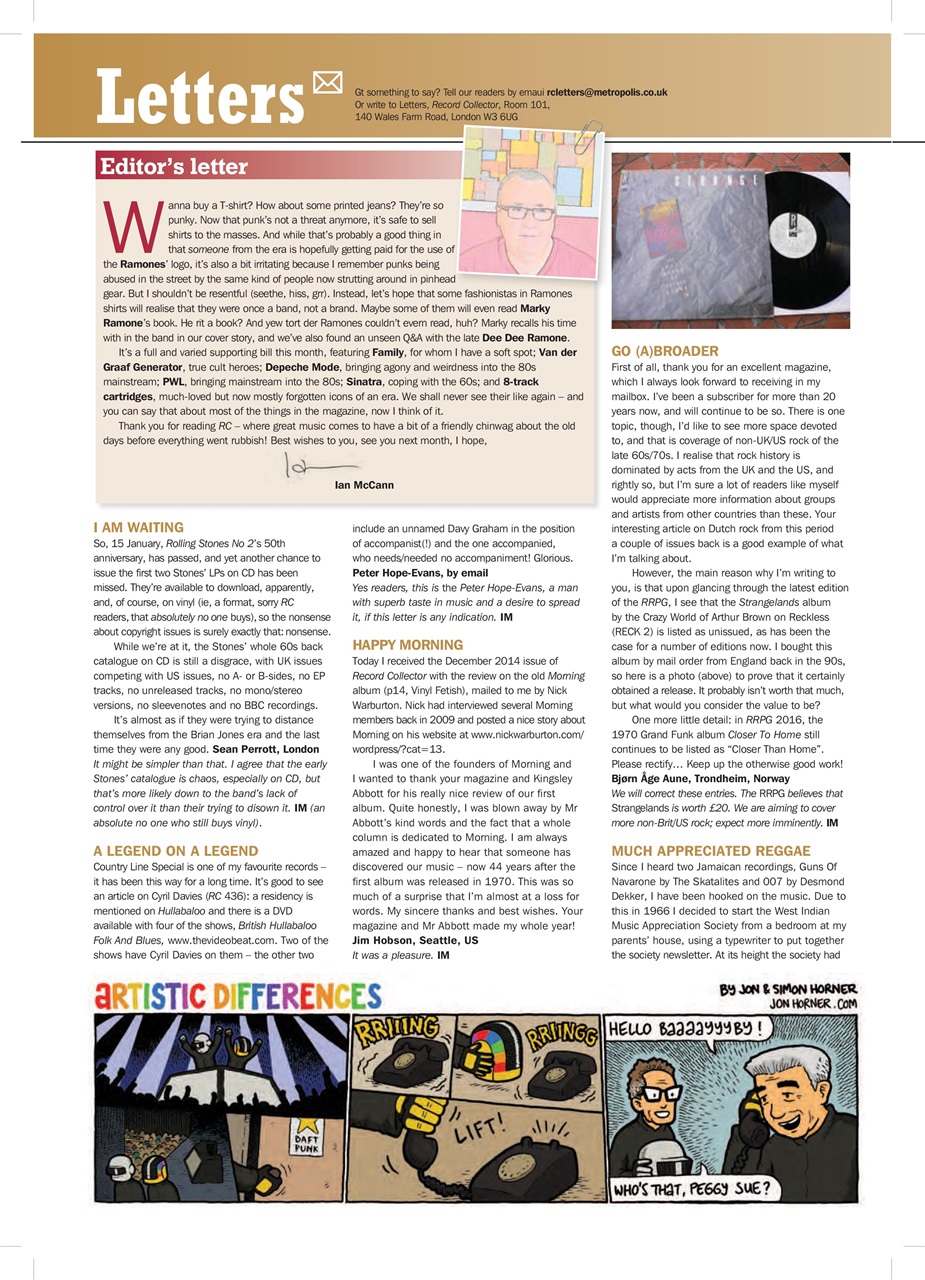 Record Collector Preview Pages