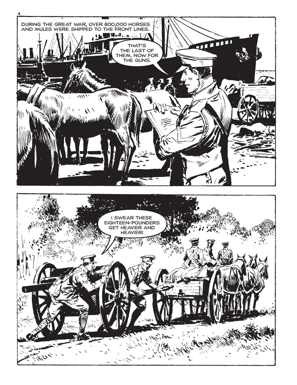 Commando Preview Pages