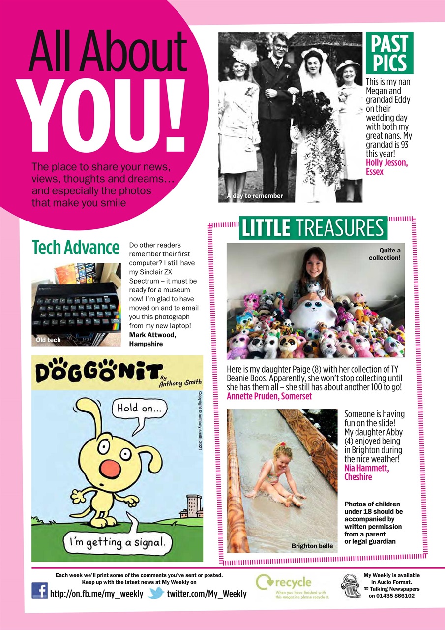 My Weekly Preview Pages