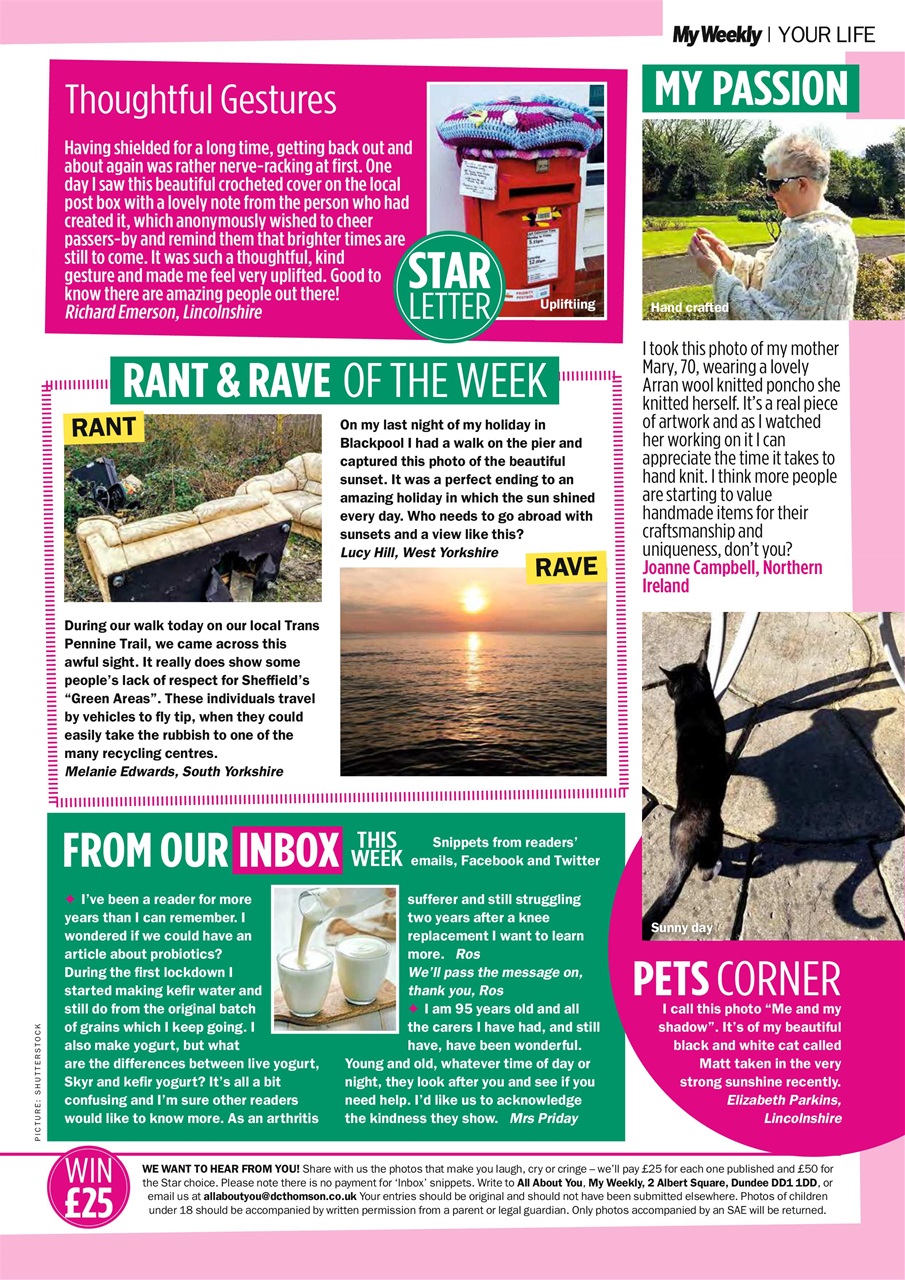 My Weekly Preview Pages