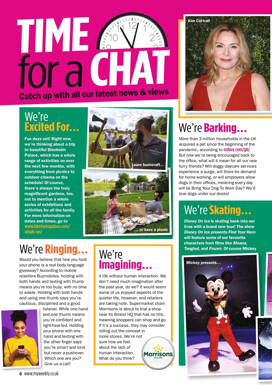 My Weekly Preview Pages