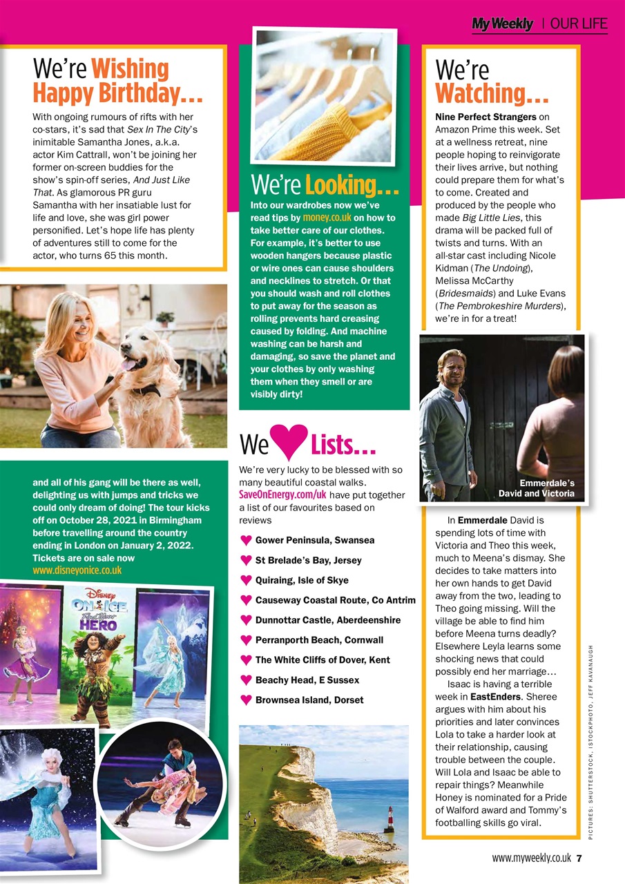 My Weekly Preview Pages